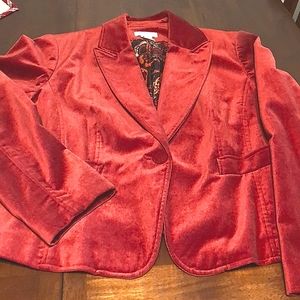 Velvet Jacket - open to reasonable offers.